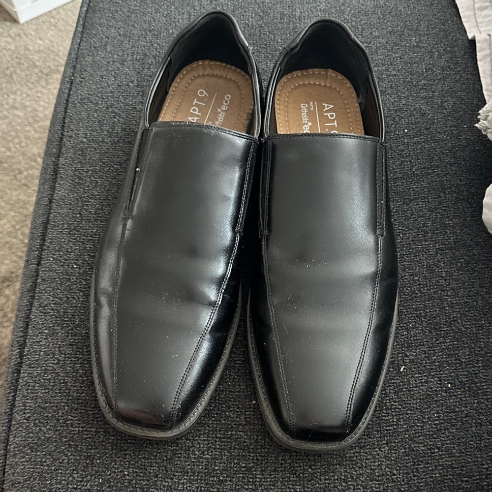 Apt. 9 Men's Ortholite Classic Black Loafers